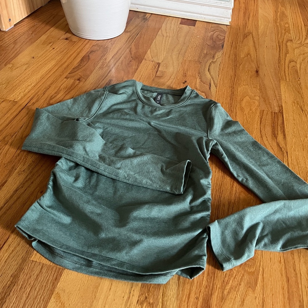 Forest Green Long Sleeve Vuori Tee